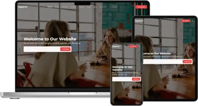 Append - Modern Bootstrap Template for Startups and IT Services