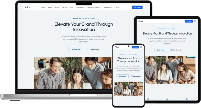 Atlas - Business Template For Corporate Sites