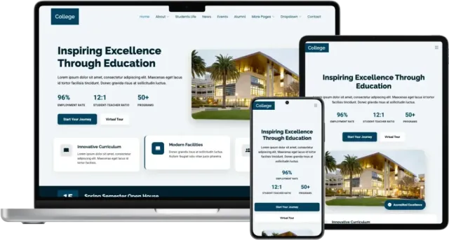 College – Bootstrap Education Template for Schools, Colleges & Universities