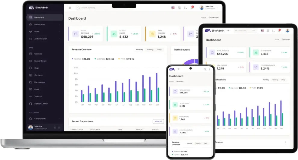 Elite Admin - Bootstrap Admin Dashboard Template