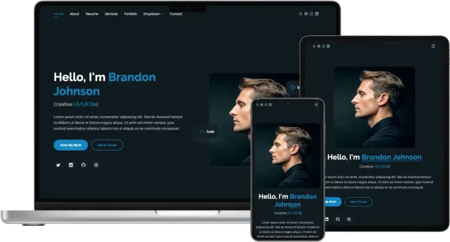 FolioOne - Clean Portfolio Bootstrap Template