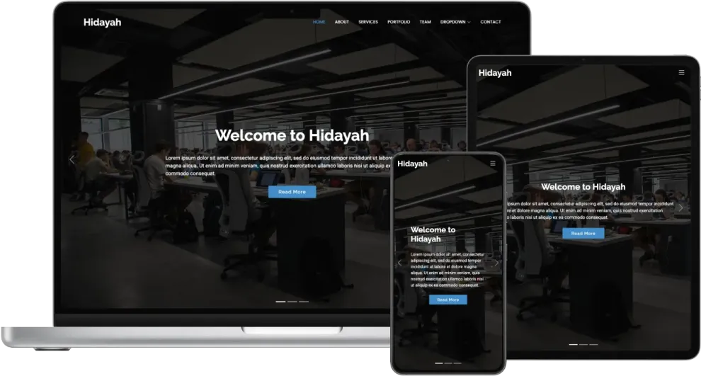 Hidayah - Bootstrap Corporate Template