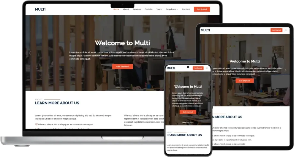 Multi - Multipurpose Bootstrap Template