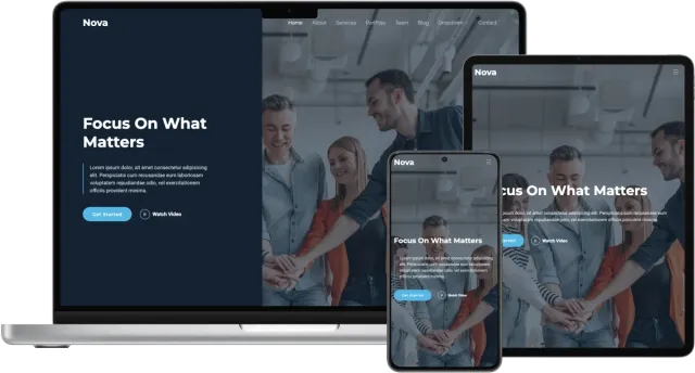 Nova - Bootstrap Business Website Template