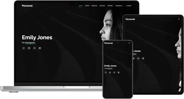 Personal - Free Portfolio Bootstrap Template