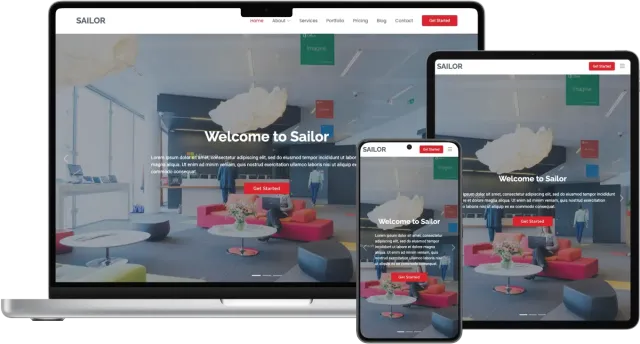 Sailor - Bootstrap Business Template