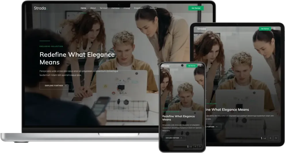 Strada - Creative Agency Template