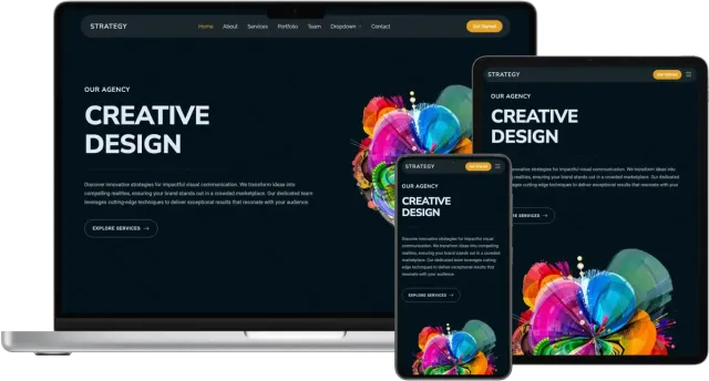 Strategy - Creative Agency Bootstrap Template