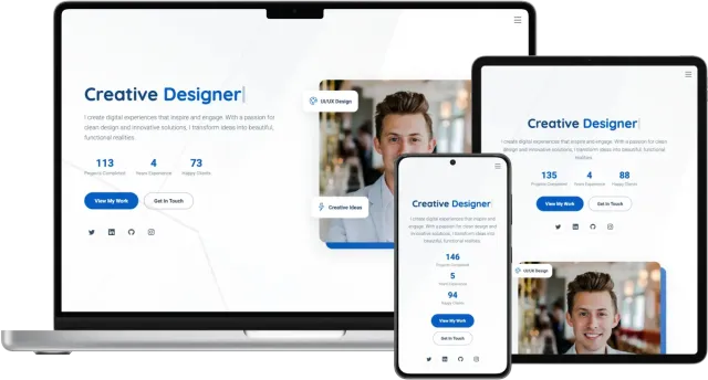  Style – Modern Bootstrap Portfolio and Resume Template