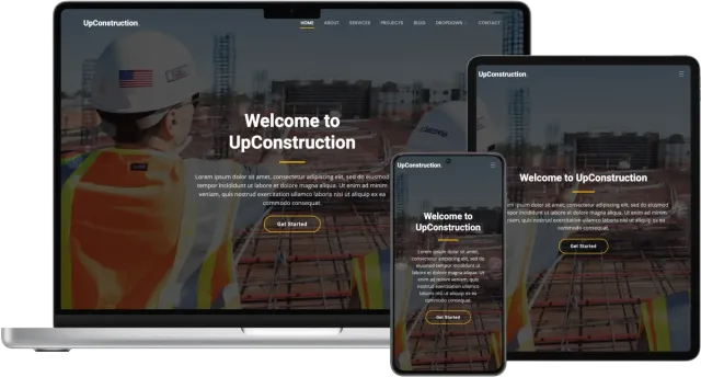 UpConstruction - Bootstrap Construction Website Template