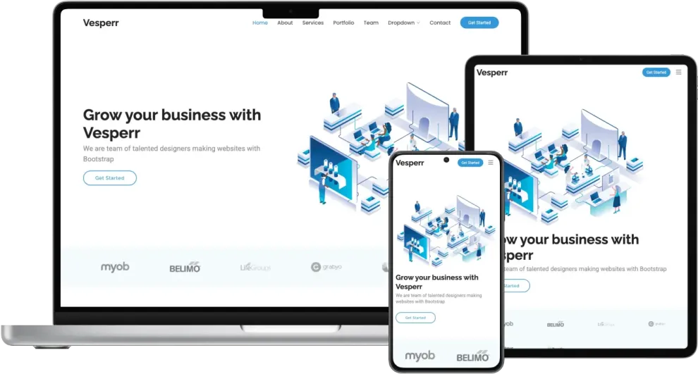 Vesperr - Creative Bootstrap Template