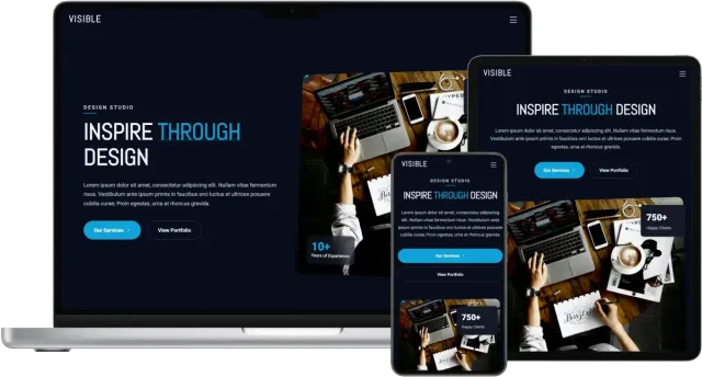 Visible - Creative Agency Bootstrap Template