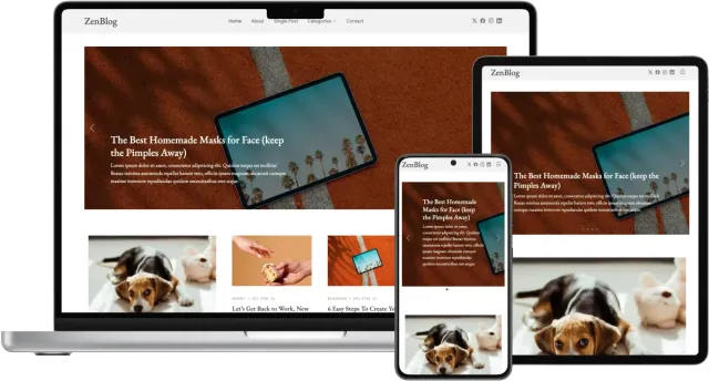 ZenBlog - Bootstrap Blog Template